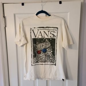 Vans retro 3D cat shirt